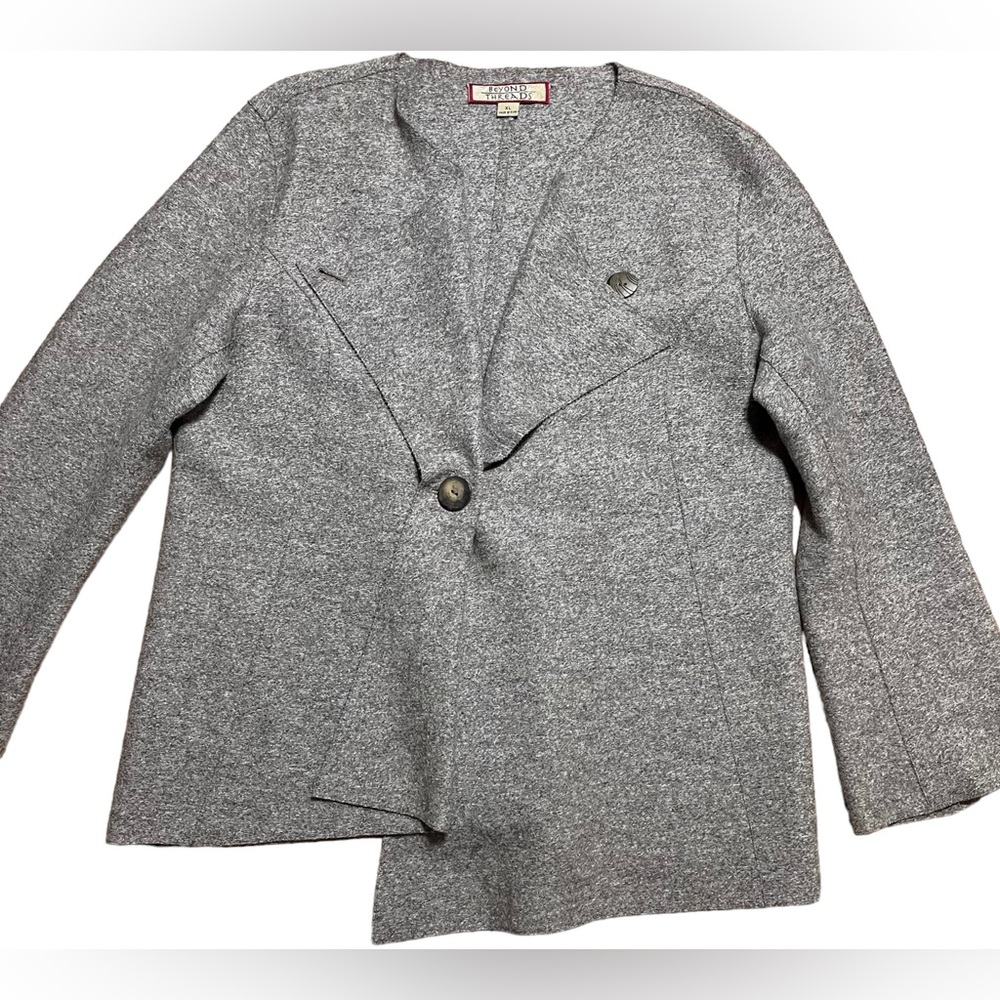 Beyond Threads Alpaca & Wool Button Jacket Coat S… - image 2